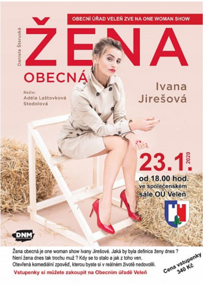 23.01.2020 - Žena obecná - Divadlo / Veleň
