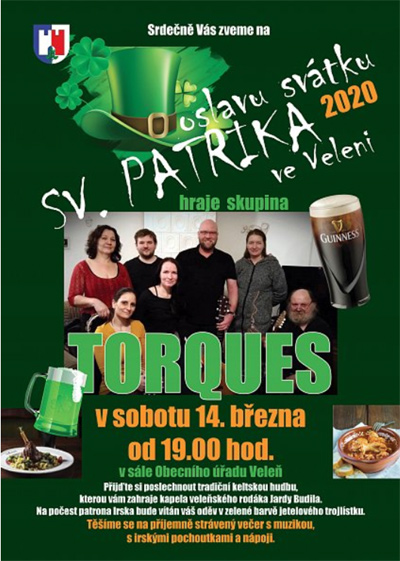 14.03.2020 - Keltská a irská muzika / Veleň