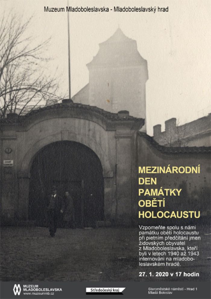 27.01.2020 - Mezinárodní den památky obětí holocaustu - Mladá Boleslav