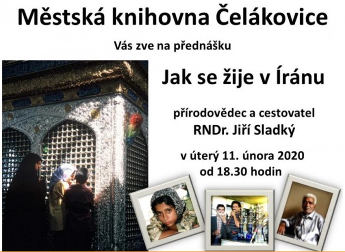 11.02.2020 - ÍRÁN - POHLED DO ZÁKULISÍ / Čelákovice
