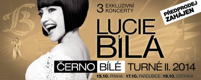 17.10.2014 - Lucie Bílá - Černobílé turné II. 2014 (Pardubice)