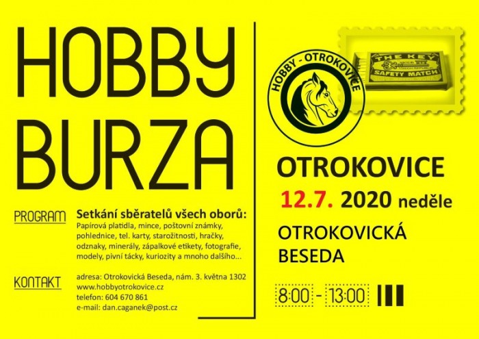 12.07.2020 - HOBBY BURZA 2020 - Otrokovice
