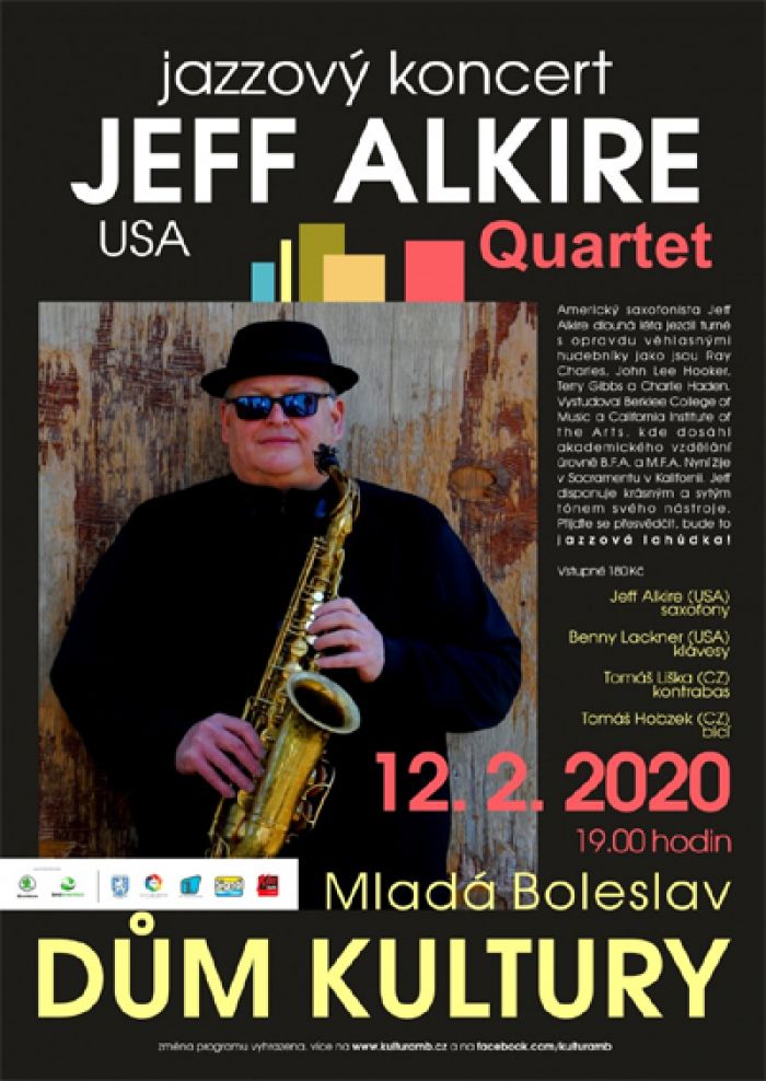12.02.2020 - JEFF ALKIRE QUARTET - Koncert / Mladá Boleslav