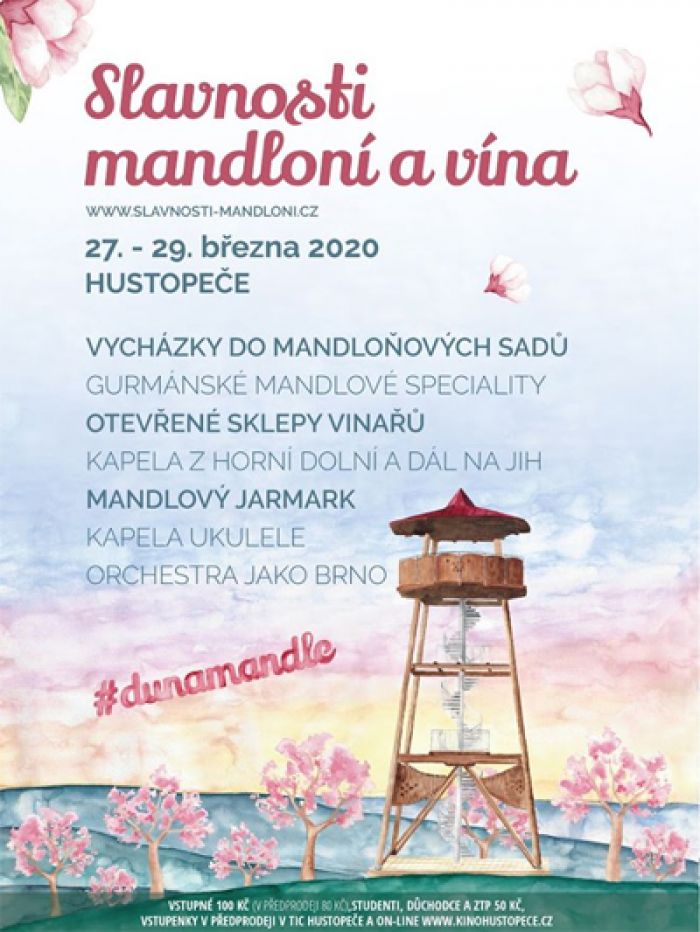 27.03.2020 - Slavnosti mandloní a vína 2020 - Hustopeče