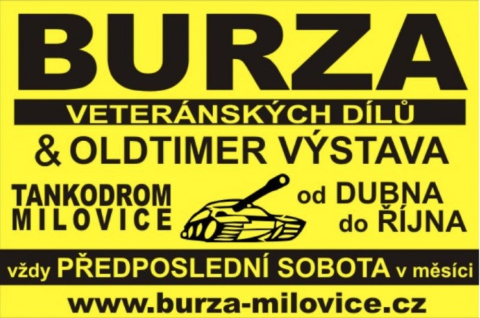18.04.2020 - Burza a Oldtimer výstava tankodrom - Milovice