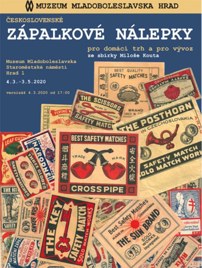 04.03.2020 - Československé zápalkové nálepky - Výstava / Mladá Boleslav