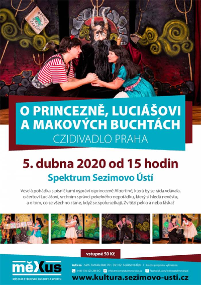 05.04.2020 - O princezně, Luciášovi a makových buchtách - Sezimovo Ústí