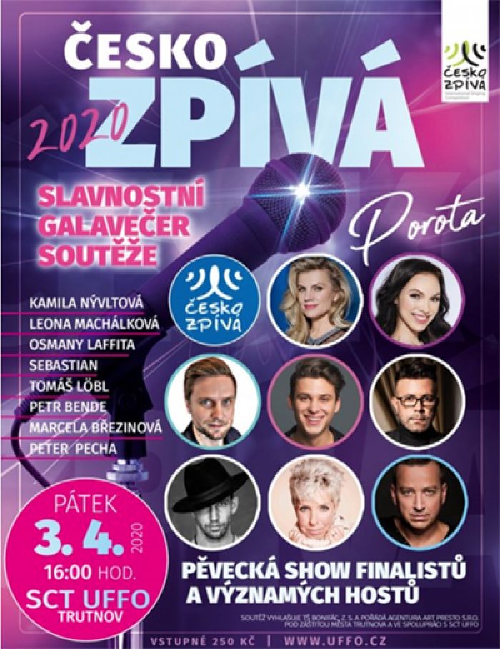 03.04.2020 - ČESKO ZPÍVÁ 2020 - Trutnov