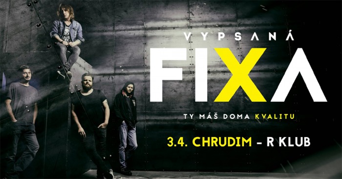 03.04.2020 - Vypsaná FIXA - Koncert / Chrudim