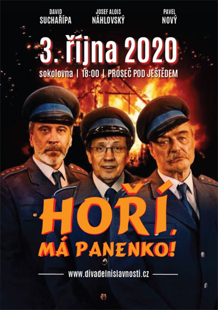03.10.2020 - Hoří, má panenko! - Divadlo / Proseč pod Ještědem