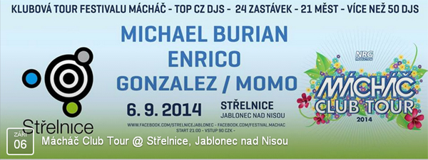 06.09.2014 - Mácháč Club Tour 2014 - Jablonec nad Nisou
