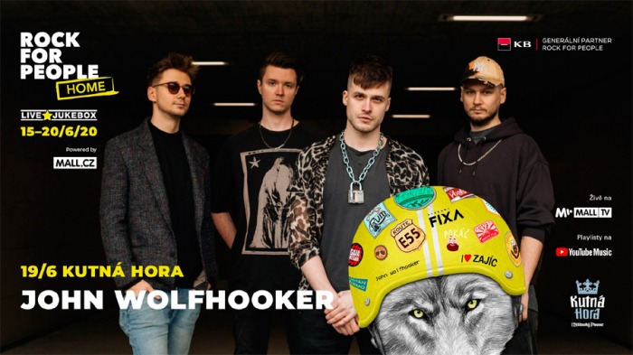 19.06.2020 - Rock for People Home - John Wolfhooker / Kutná Hora
