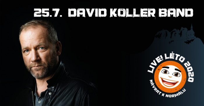 25.07.2020 - Live!Léto 2020 - David Koller / Malá Skála