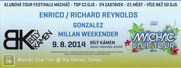 09.08.2014 - Mácháč Club Tour 2014 - Doksy - Máchovo Jezero