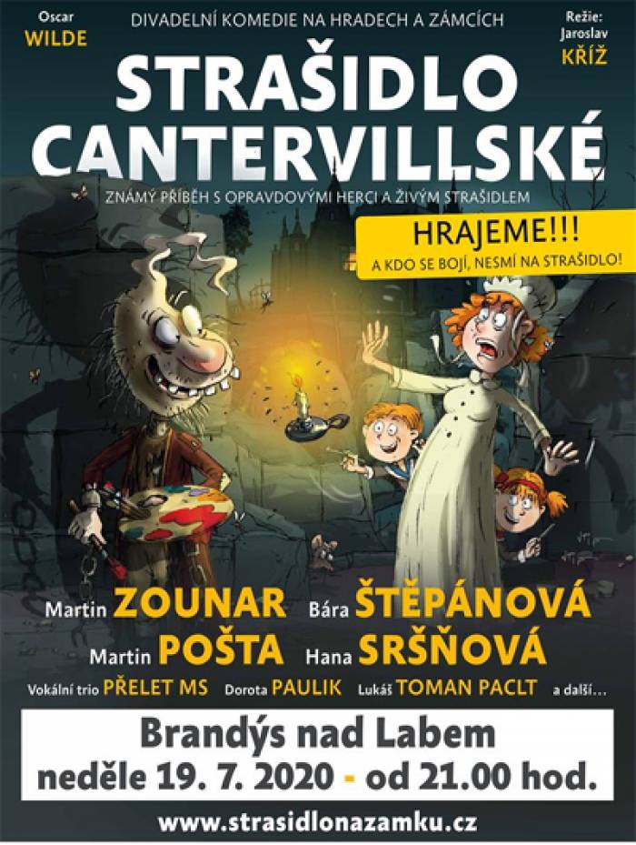 19.07.2020 - Strašidlo cantervillské - Divadlo / Brandýs nad Labem