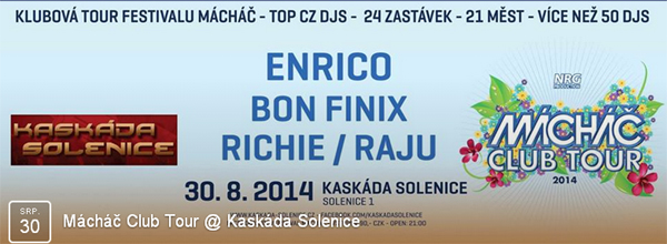 30.08.2014 - Mácháč Club Tour 2014 - Solenice