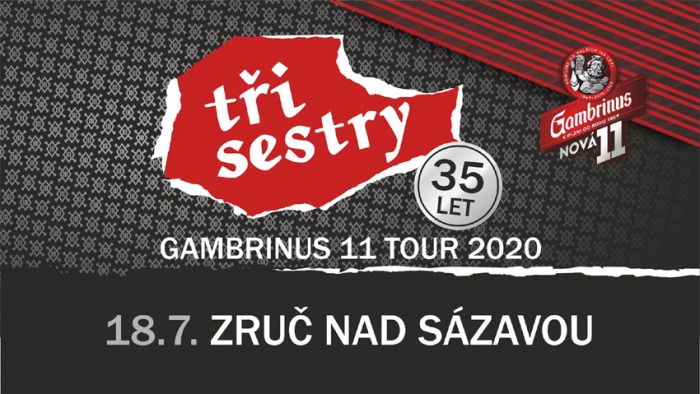 18.07.2020 - Tři Sestry - Gambrinus 11 tour / Zruč nad Sázavou