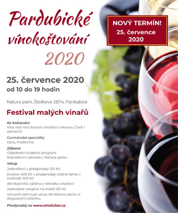 25.07.2020 - Pardubické vínokoštování 2020