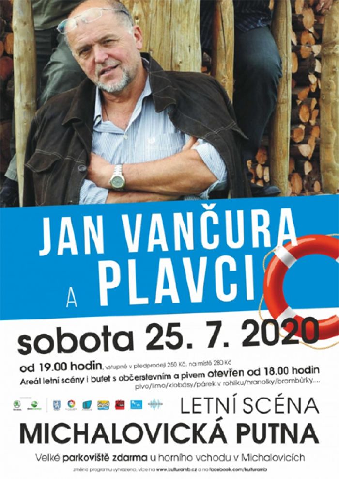 25.07.2020 - JAN VANČURA A PLAVCI - Koncert / Mladá Boleslav