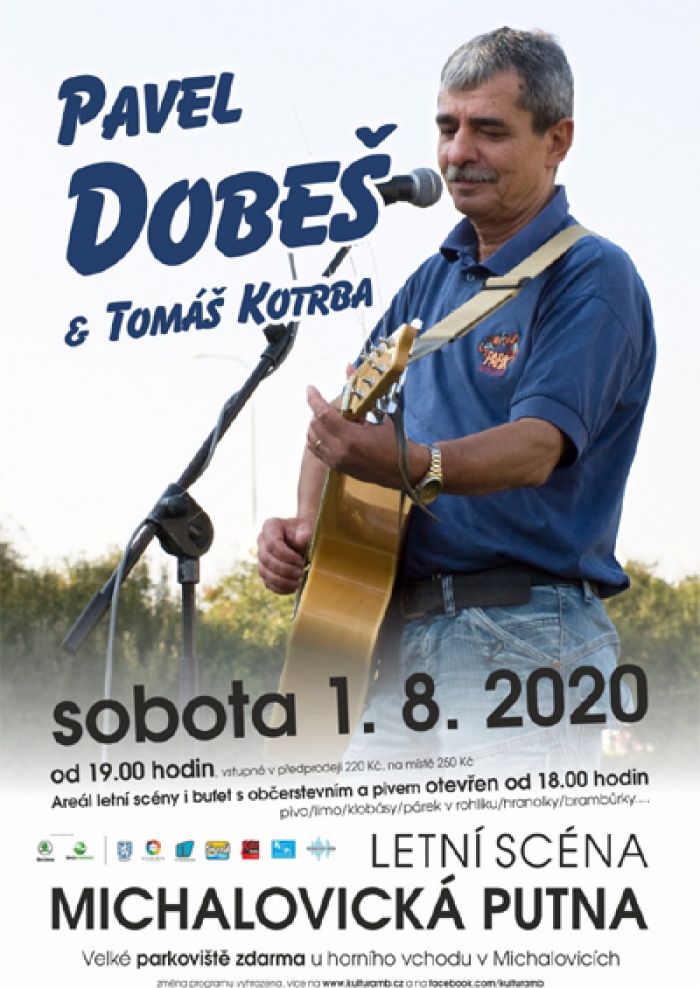 01.08.2020 - PAVEL DOBEŠ A TOMÁŠ KOTRBA - Koncert / Mladá Boleslav