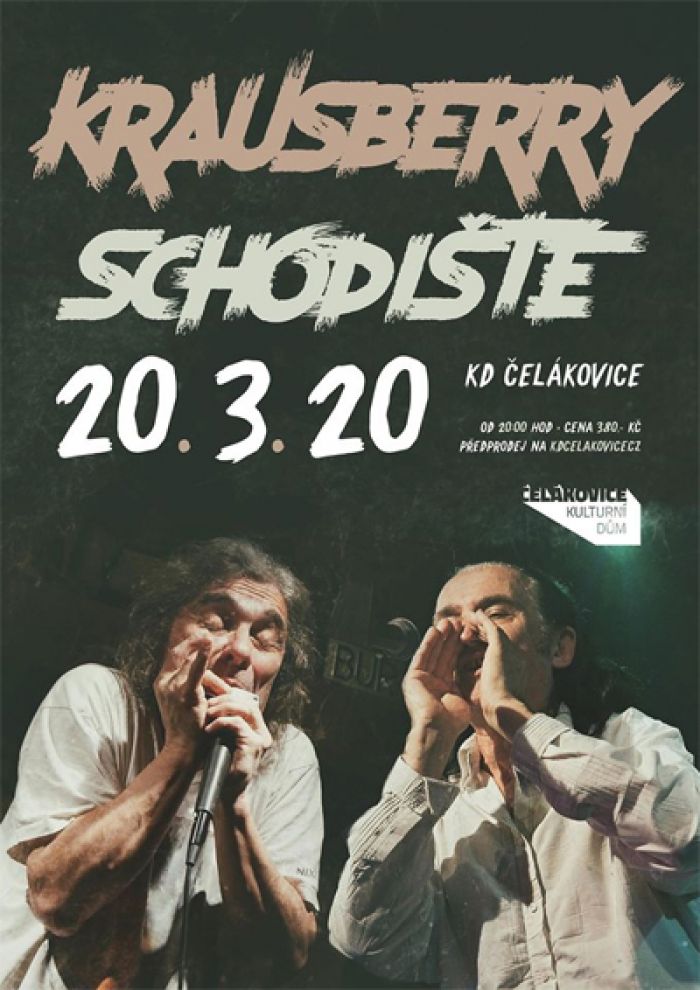 06.11.2020 - Krausberry a Schodiště - Koncert /  Čelákovice 
