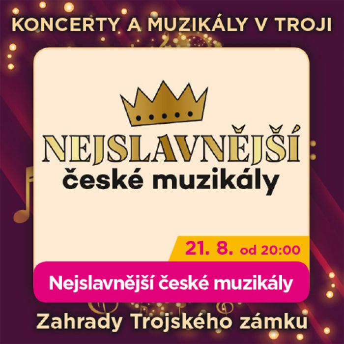 21.08.2020 - Nejslavnější české muzikály Karla Svobody a Michala Davida / Praha