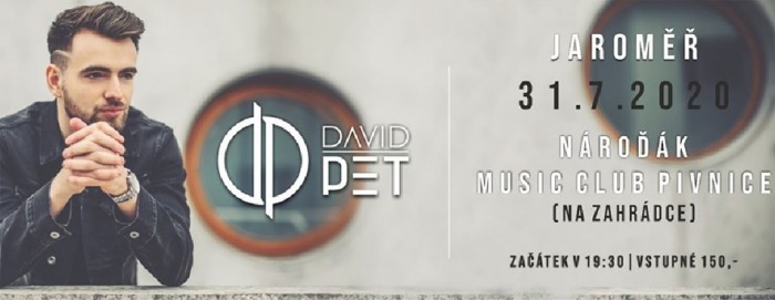 31.07.2020 - DAVID PET - Koncert / Jaroměř