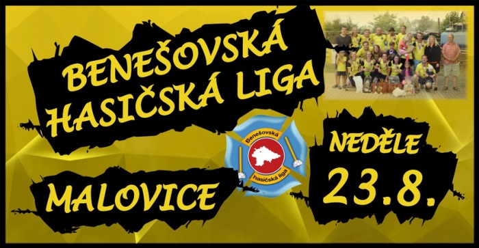 23.08.2020 - Benešovská hasičská liga - Malovice