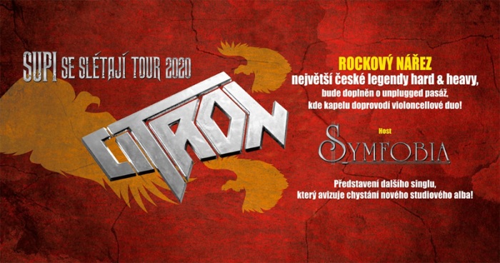 06.11.2020 - Citron - Supi se slétají tour 2020 / Třebíč