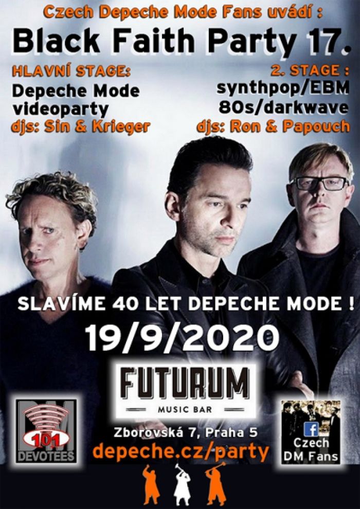 19.09.2020 - Depeche Mode videoparty - Praha