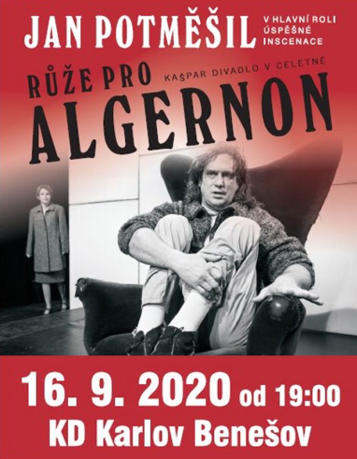 16.09.2020 - Růže pro Algernon - Divadlo / Benešov