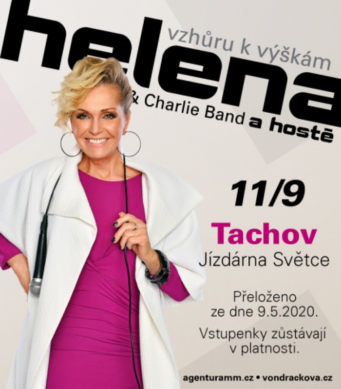 11.09.2020 - Helena Vondráčková - Vzhůru k výškám / Tachov