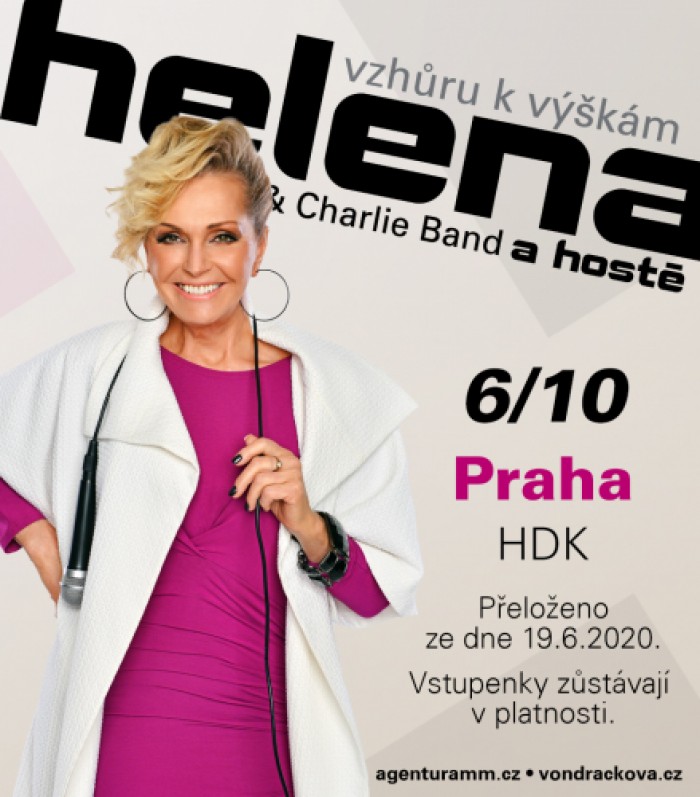 06.10.2020 - Helena Vondráčková - Vzhůru k výškám / Praha