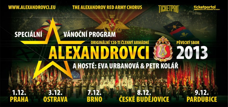 09.12.2013 - Alexandrovci - ČEZ Aréna Pardubice