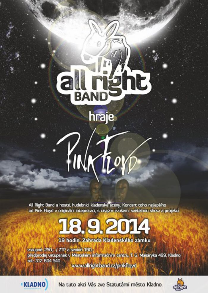 18.09.2014 - ALL RIGHT BAND HRAJE PINK FLOYD - Kladno