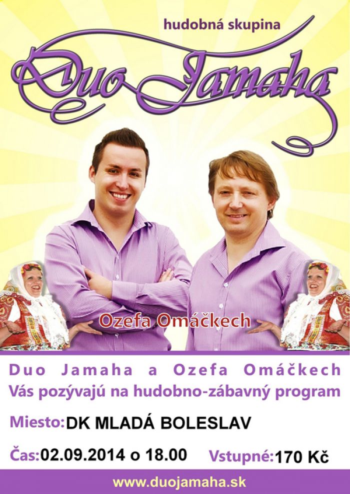 02.09.2014 - Duo Yamaha a Ozefa Omáčkech - Mladá Boleslav