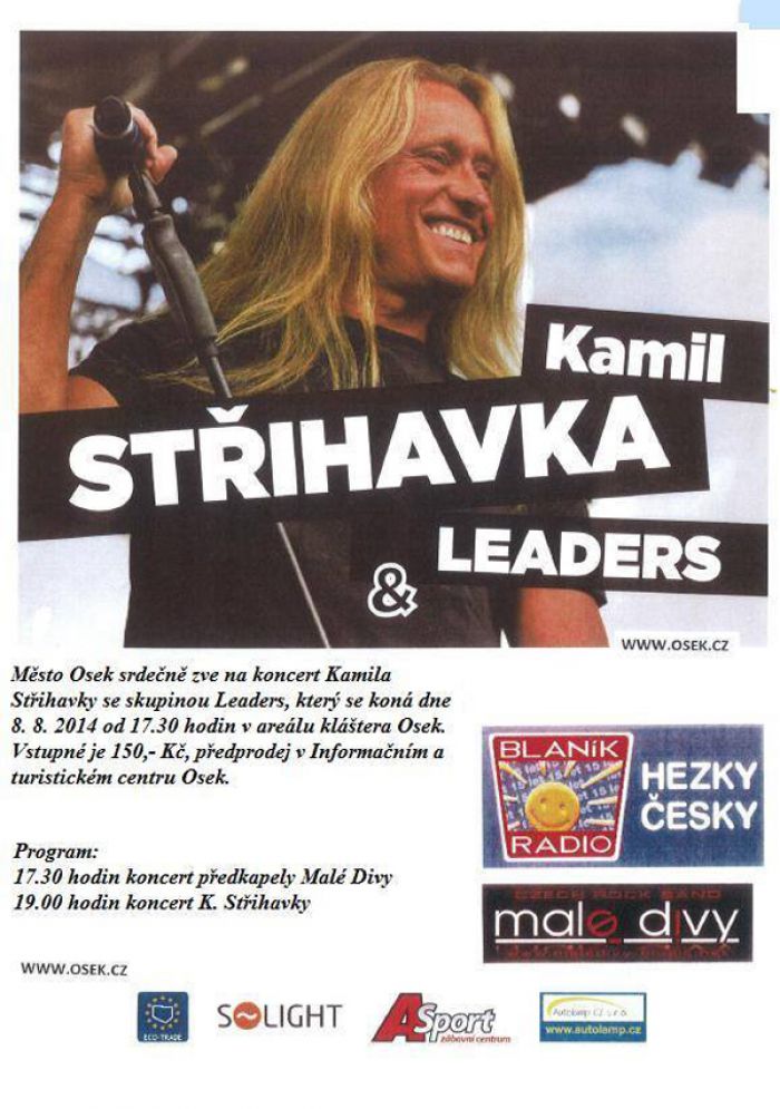 08.08.2014 - Koncert Kamila Střihavky a skupiny Leaders - Osek