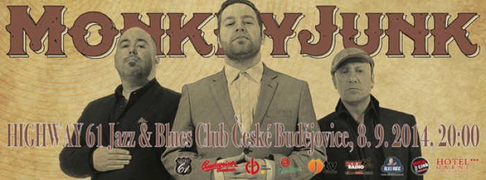 08.09.2014 - MonkeyJunk (Kanada, Swamp Roots Rock)  - České Budějovice