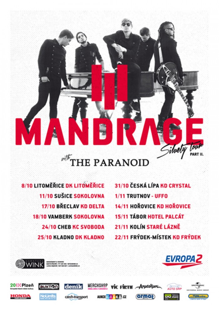 25.10.2014 - MANDRAGE SILUETY TOUR PART II. - Kladno