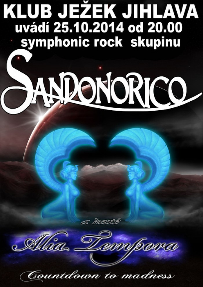 25.10.2014 - Koncert kapely SANDONORICO - Jihlava