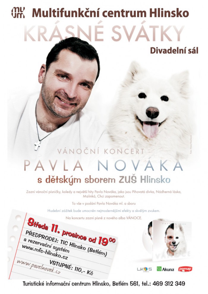 11.12.2013 - Koncert - Pavel Novák Krásné svátky a Vyznání