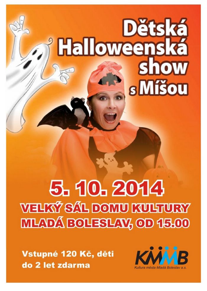 05.10.2014 - Halloweenská show s Míšou Růžičkovou - Mladá Boleslav