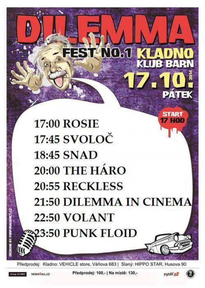 17.10.2014 - DILEMA FEST No. 1 - Kladno