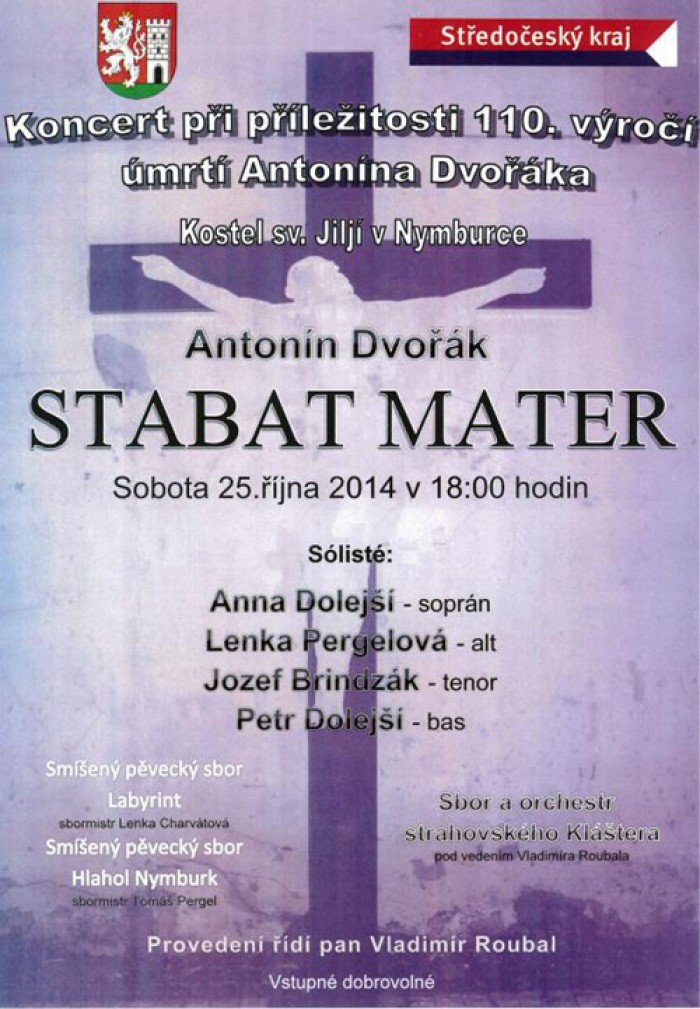 25.10.2014 - Antonín Dvořák - Stabat Mater / Nymburk