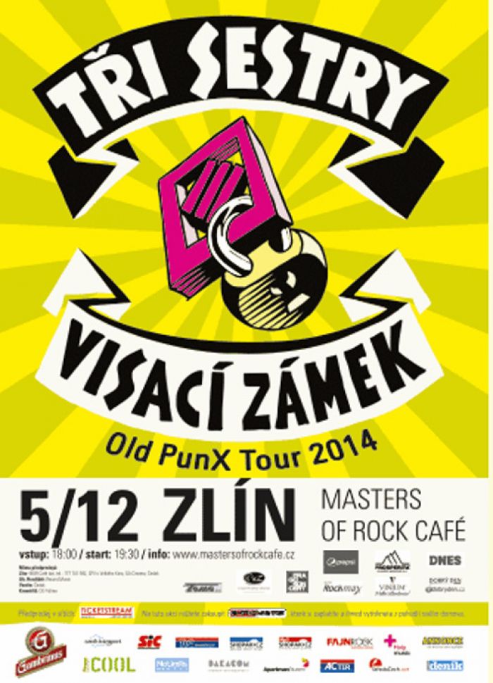 05.12.2014 - Old PunX Tour 2014 - Tři sestry a Visací zámek /  Zlín