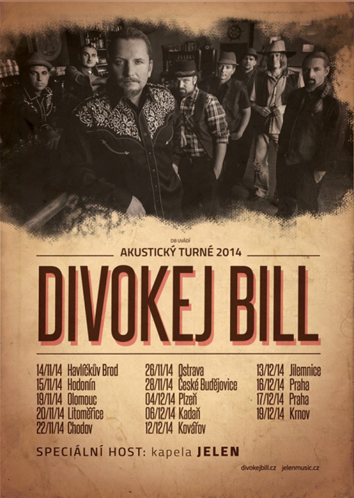 19.11.2014 - DIVOKEJ BILL TOUR 2014 - Olomouc