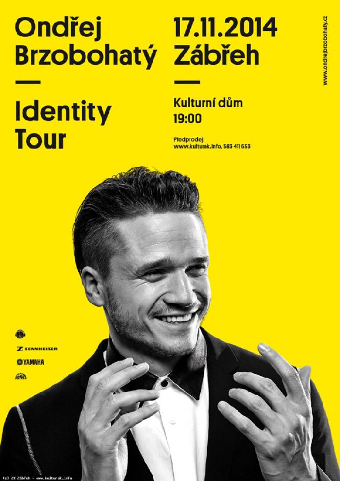 17.11.2014 - Ondřej Brzobohatý - Identity Tour  - Zábřeh