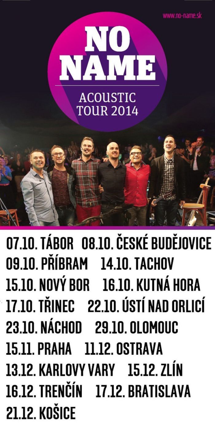 13.12.2014 - NO NAME - VÁNOČNÍ SPECIAL ACOUSTIC TOUR / Karlovy Vary