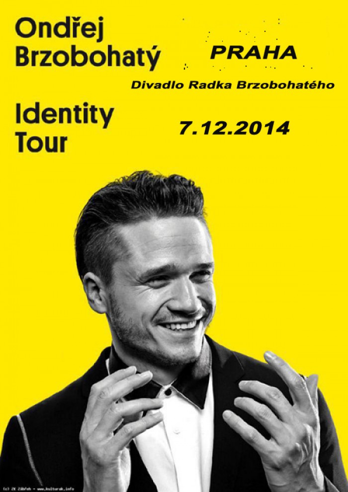07.12.2014 - Ondřej Brzobohatý - Identity Tour  - Praha