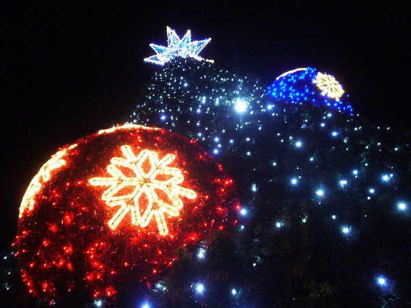 29.11.2014 - Rozsvícení vánočního stromu a adventní trhy v Hořicích 